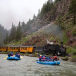 Rafts & Trains on the Upper Animas River Durango, Colorado