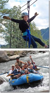 Raft & Zip Line Mountain Waters Rafting Durango, Co