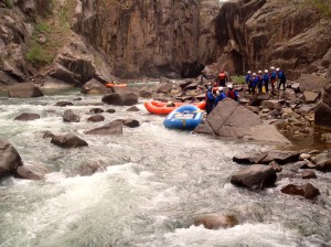 mountain waters rafting & the redwall rapid scout