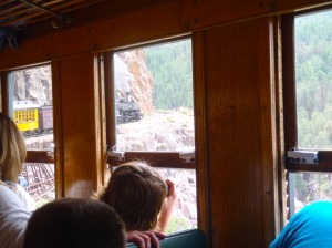 durango silverton train high line over rockwood box gorge
