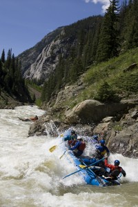 Snowshed Rapid, Upper Animas, Mountain Waters Rafting
