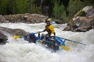 No Name Rapid with Mountain Waters Rafting Durango Colorado