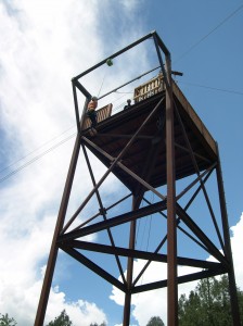 50 foot free fall option